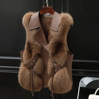 Empress Luxury Faux Fur Gilet