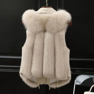 Empress Luxury Faux Fur Gilet