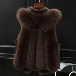 Empress Luxury Faux Fur Gilet